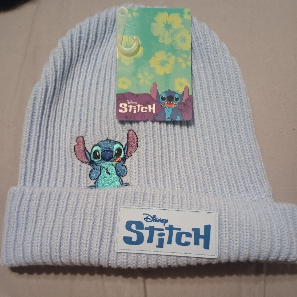Disney Stitch Light Blue Beanie